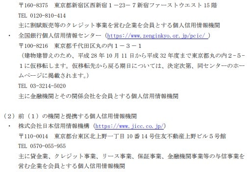 日本政策金融公庫のプライバシーポリシー